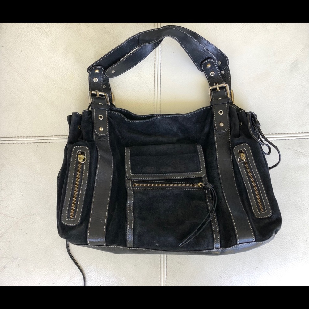 Leather women’s bag black